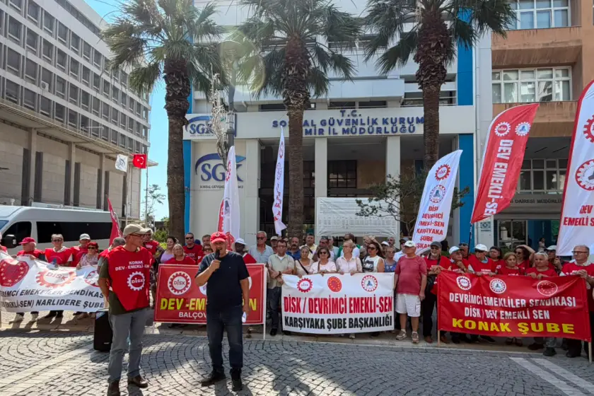 Dev Emekli-Sen Ege Şubeleri: Emekliler insanca yaşamak istiyor