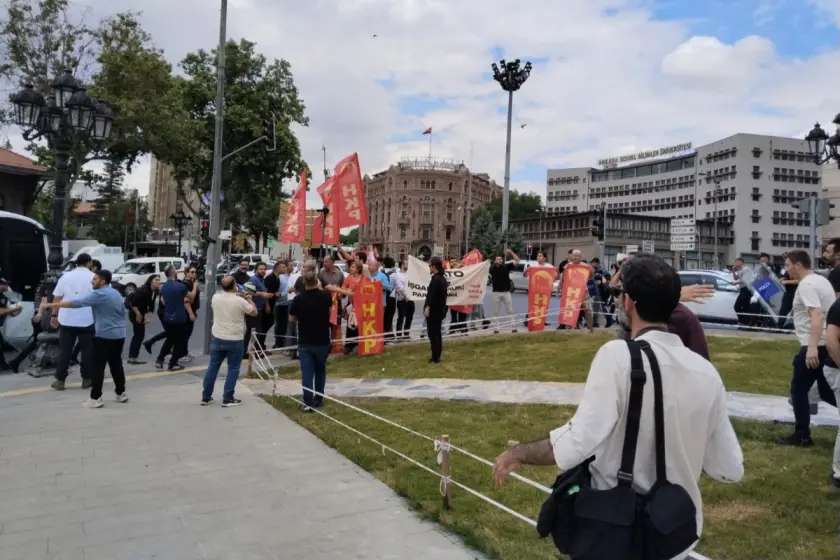 HKP'nin NATO protestosuna polis müdahalesi: Çok sayıda kişi gözaltına alındı