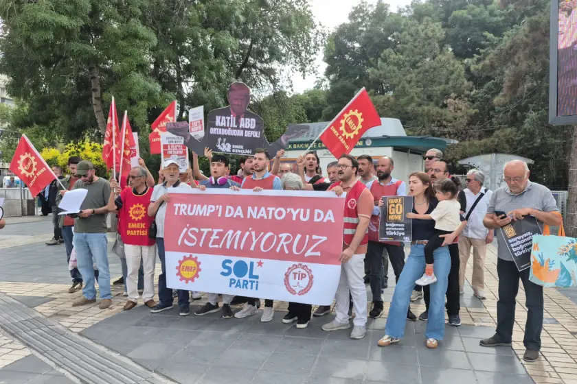 Kayseri’de NATO karşıtı eylem: “Emperyalist saldırganlığa hayır”