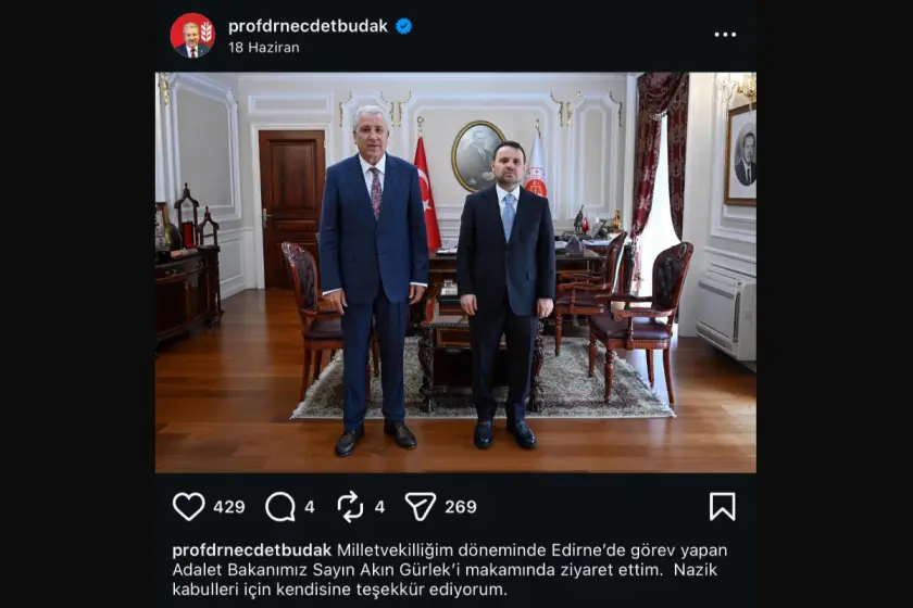 Fotoğraf: Necdet Burak'ın Instagram hesabından