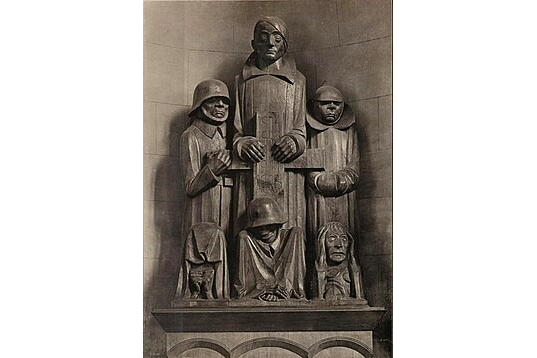 Ernst Barlach'ın Magdeburger Ehrenmal (Magdeburg Anıtı)