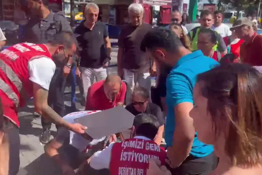 Beşiktaş Belediyesinde direniş sürüyor: Bir işçi açlık grevinin 13. gününde baygınlık geçirdi