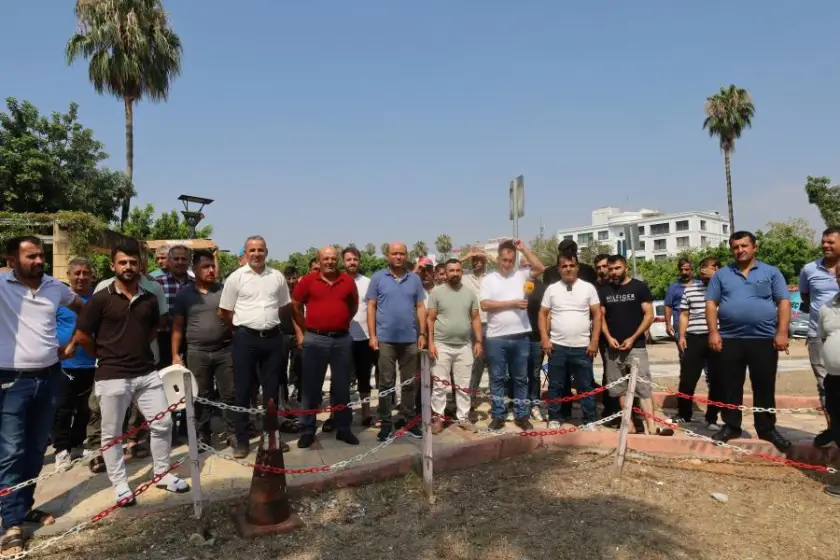 Mersin Limanı işçilerinin eylemi 201'inci gününde: “Kazanana kadar burada olacağız