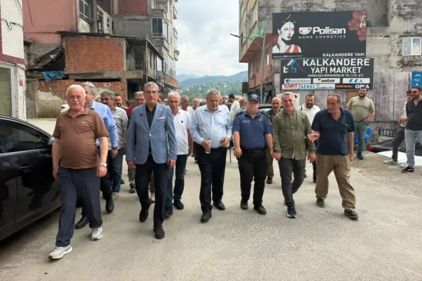 Yeni Parti Grup Başkanvekili Gökhan Günaydın Rize'de: 