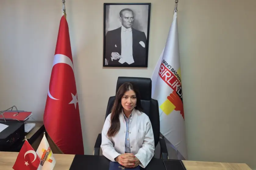 Fotoğraf: Birlik ve Dayanışma Sendikası Yönetim Kurulu Üyesi Melike Sigeze