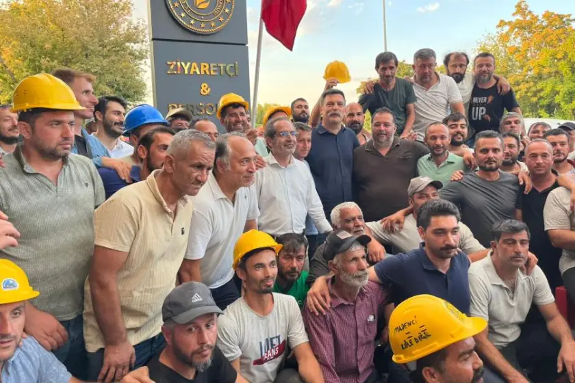 Maden işçilerinin eylemi sona erdi | Bağımsız Maden İş Avukatı Ünder: Alacaklarımızın yüzde 100'ü karşılanmış oldu