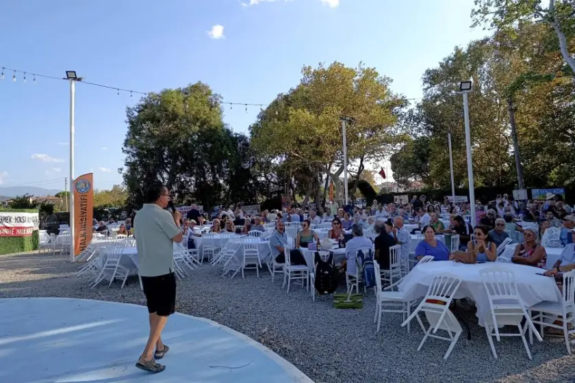 Burhaniye Halk İnisiyatifi dayanışma pikniği düzenledi