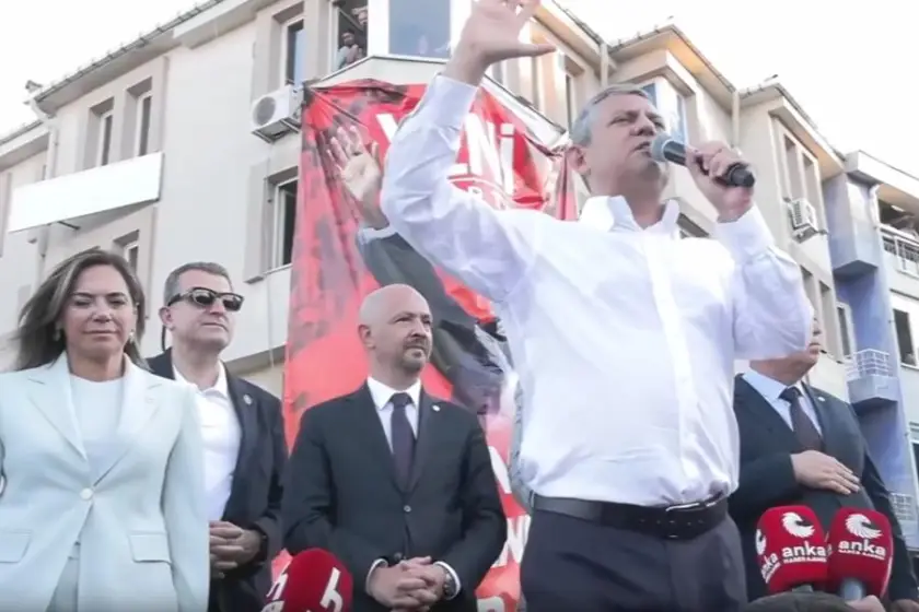 Özgür Özel Tekirdağ'da: Biz doğru taraftayız, milletin tarafındayız, AKP'nin karşısındayız