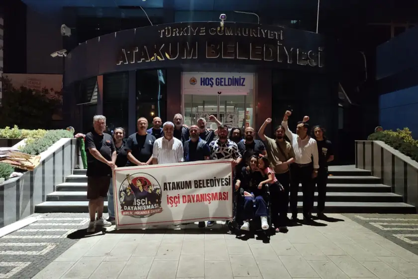 Atakum Belediyesi işçileri ücretleri için nöbette: “Haklarımızı alana kadar mücadeleyi sürdüreceğiz”