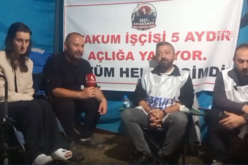 Atakum Belediyesi işçileri 8 gündür eylemde: “Ücretlerimiz ödensin”