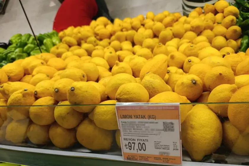 Dalında 5 TL olan limon, markette 20 katına satılıyor: Hem üretici hem yurttaş mağdur