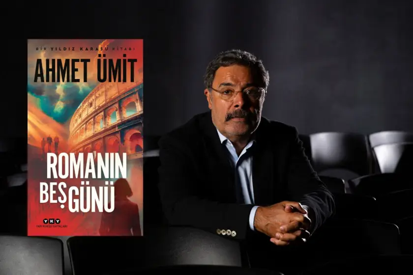 Roma’da zincirleme cinayetler: Ahmet Ümit’in yeni romanı “Roma’nın Beş Günü”