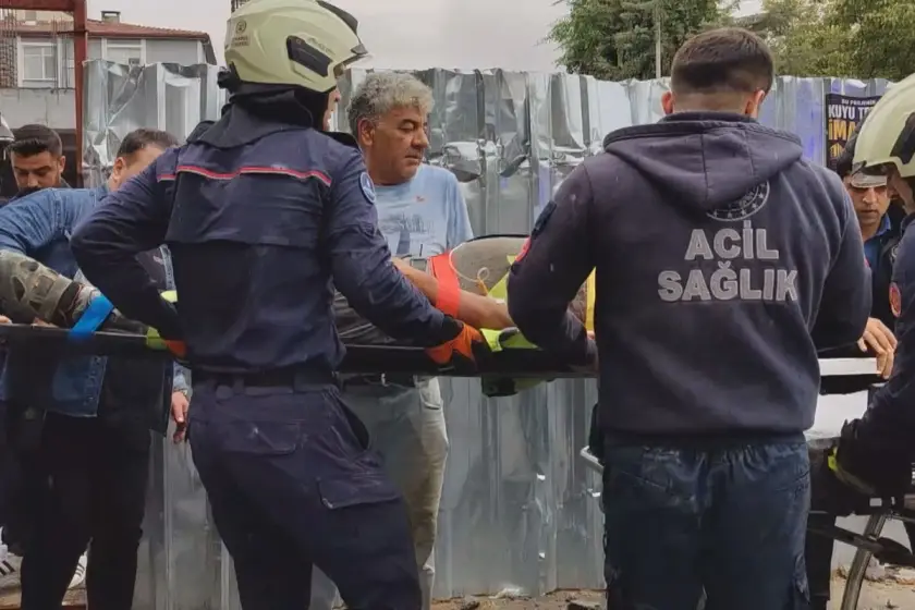 İnşaattan düşen işçi ağır yaralandı