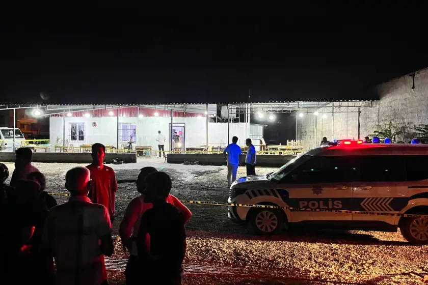 Tarsus'ta kahvehaneye silahlı saldırı: 1 ölü 4 yaralı