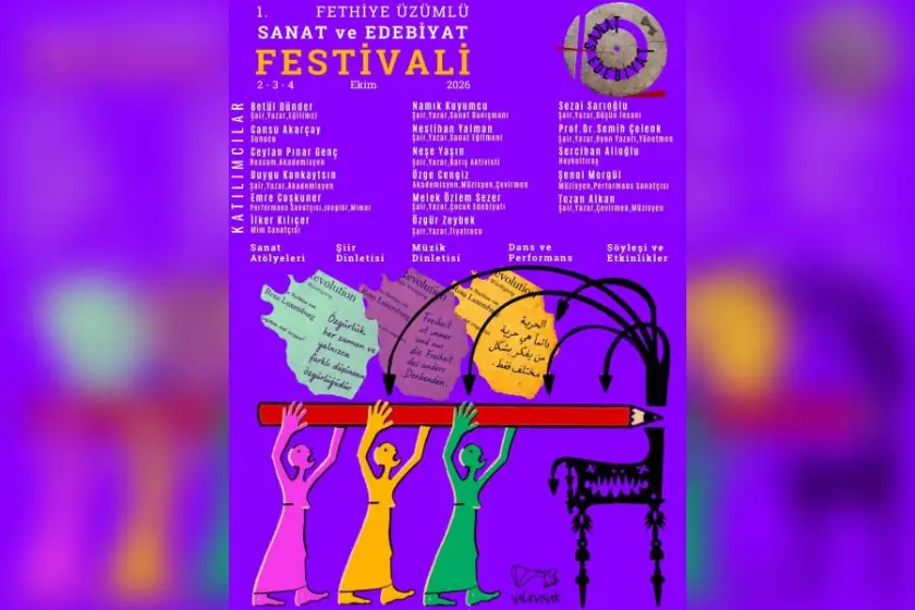 Fethiye Üzümlü'de Sanat ve Edebiyat Festivali düzenleniyor