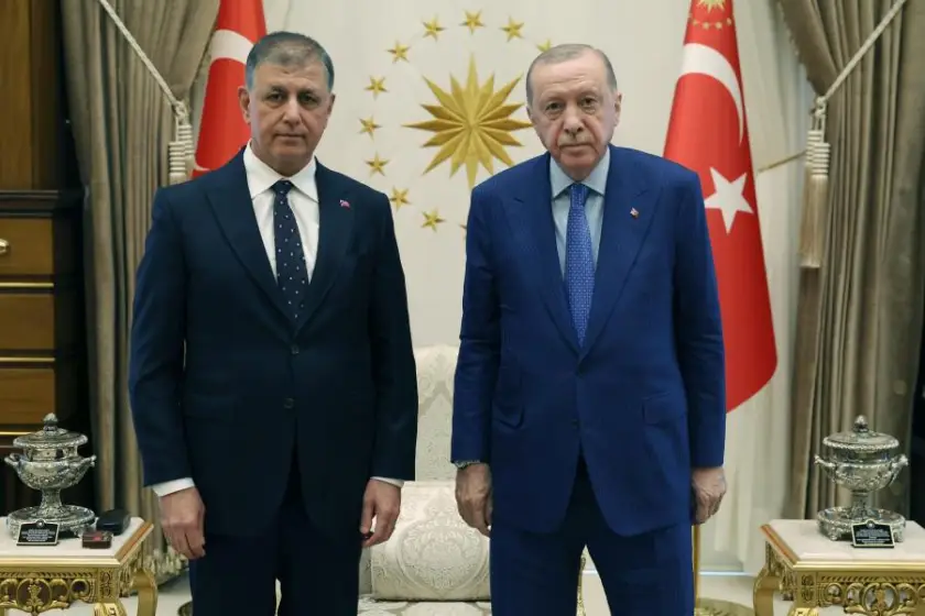 İzBB Başkanı Cemil Tugay, Cumhurbaşkanı Erdoğan’la görüştü