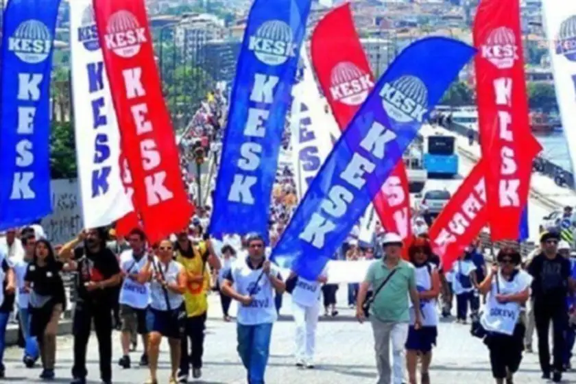 KESK'ten belediyelere yönelik operasyonlara tepki: Sömürü ve yolsuzluk politikaları için yol temizliği yapmaktadır
