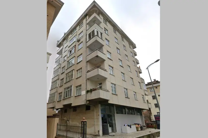 Binanın çökme meydana gelmeden önceki hali | Ekran görüntüsü: Google Maps