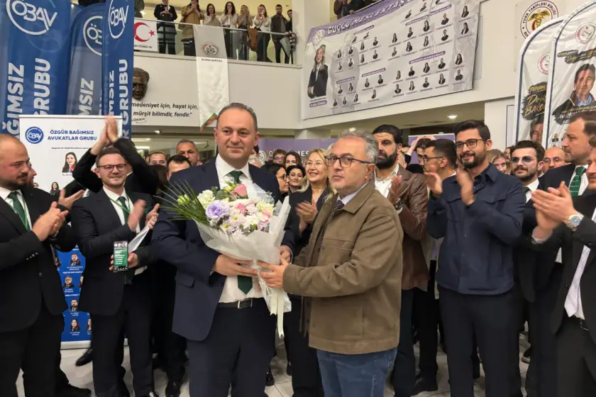 Bursa Barosu'nun yeni başkanı Yener Poroy oldu