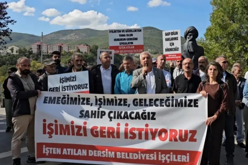 Dersim Belediyesi işçilerinden açıklama: İşe iade kararı uygulansın, kayyım düzenine son verilsin