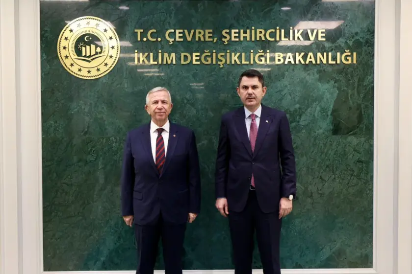 Mansur Yavaş ve Murat Kurum bakanlıkta görüştü
