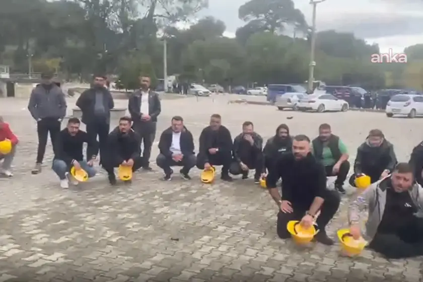 İmbat Madencilik işçilerinin Ankara yürüyüşü ikinci gününde: 'Ya bu haklar yatacak ya da bu yoldan dönüş olmayacak'