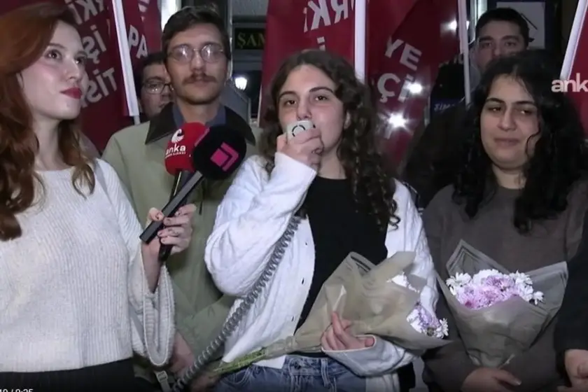 Tutuklu öğrenciler Nehir ve Nevin tahliye edildi: 