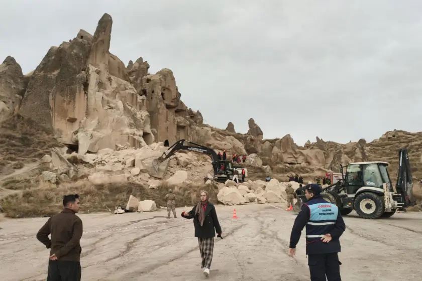 Kapadokya'da acı çöküş sonrası kritik uyarı: 'Birçok peribacası yıkılmak üzere'