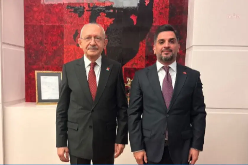 Eyüpsultan Belediye Başkan Vekili seçilen Cafer Parlak, Kemal Kılıçdaroğlu'nu ziyaret etti