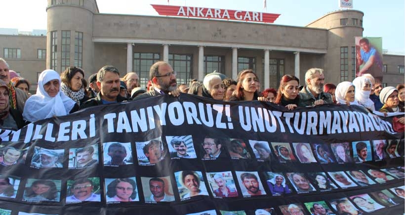 Ankara Katliamı'nda yaşamını yitirenler anıldı: Unutmayacağız  hesap soracağız