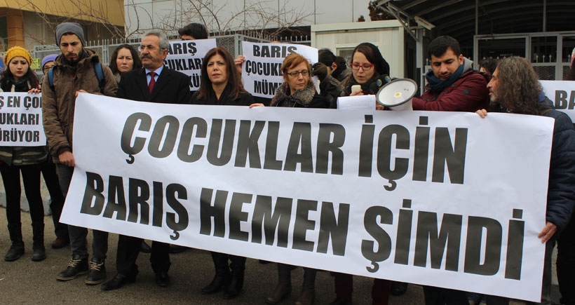 Çocuklar için barış hemen şimdi