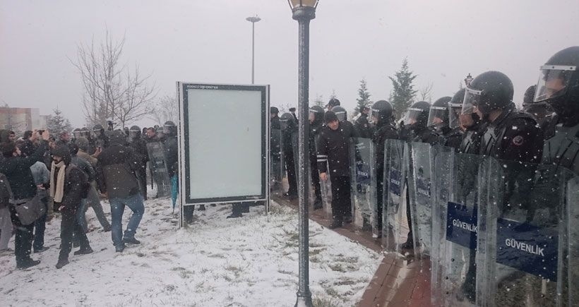 Beştaş, Kocaeli Üniversitesi’ndeki Roboski eylemini sordu