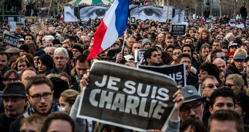 Charlie Hebdo saldırısında hayatını kaybedenler anıldı