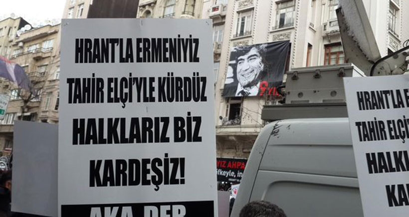 Dokuz yılda Hrant Dink’ten Tahir Elçi’ye geldik