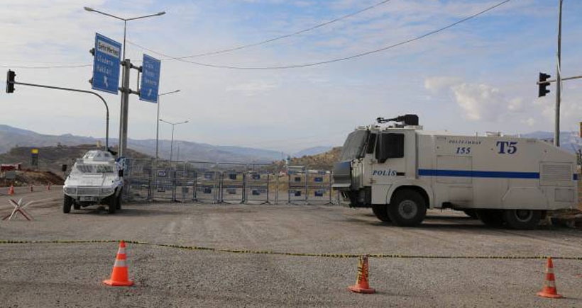 Şırnak-Cizre yolu kapatıldı
