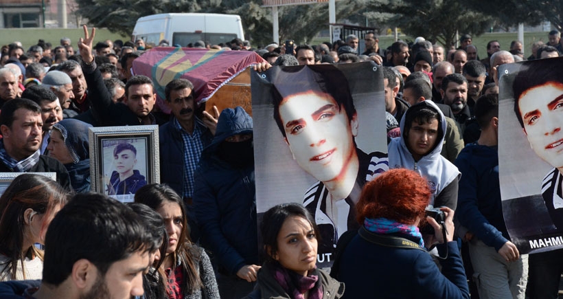 Polisin katlettiği Mahmut Bulak’ı binler uğurladı