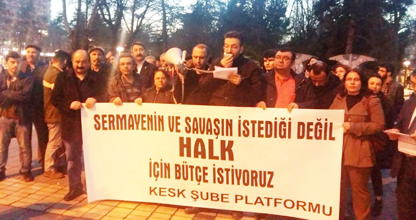 Kayseri'de halkçı bütçe için ortak mücadele çağrısı