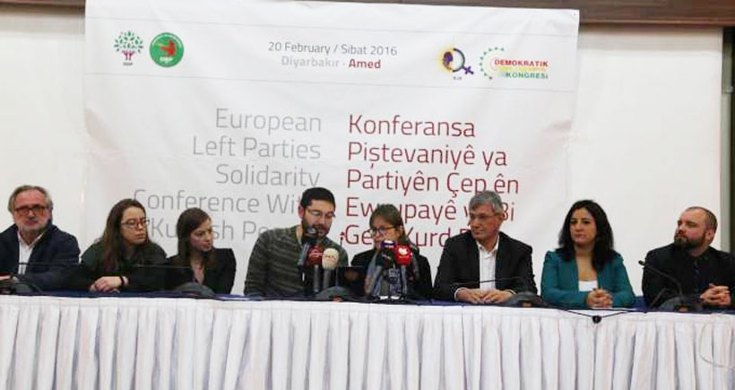 Avrupalı sol partilerden Kürt kentlerindeki katliamlara ve sivil ölümlere son verme çağrısı