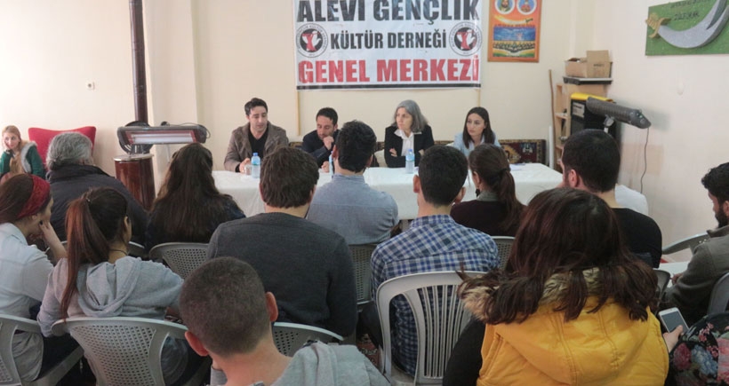 EMEP Genel Başkanı Gürkan gençlerle buluştu: Gençler savaşa karşı mücadele etmeli