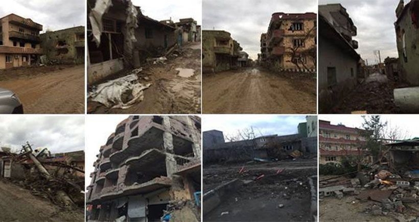 Cizre'de parçalanan cenazenin yarısı Mardin'e yarısı Antep'e gönderilmiş