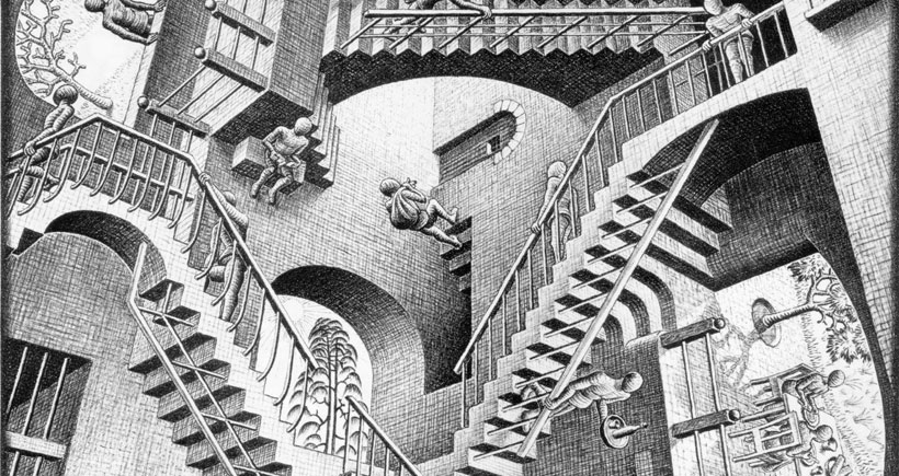 Platon'un mağarasından Escher'in tablosuna