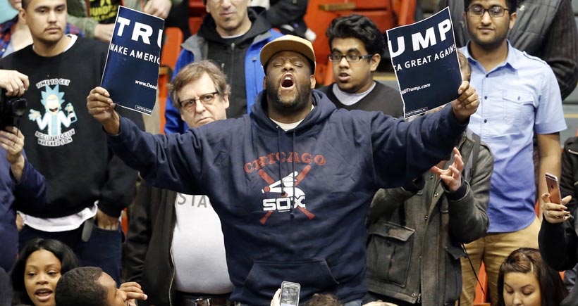 Protestolar, Trump’ın Chicago mitingini iptal ettirdi