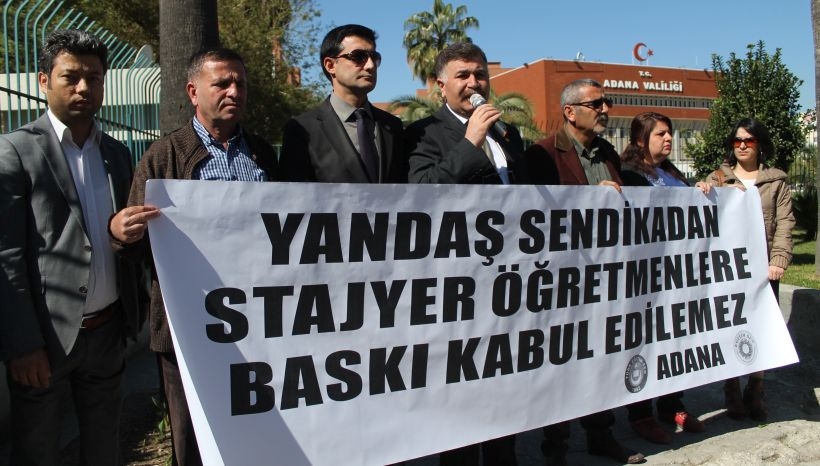 Aday öğretmenlere 'Yandaş sendikaya üye olun' baskısı