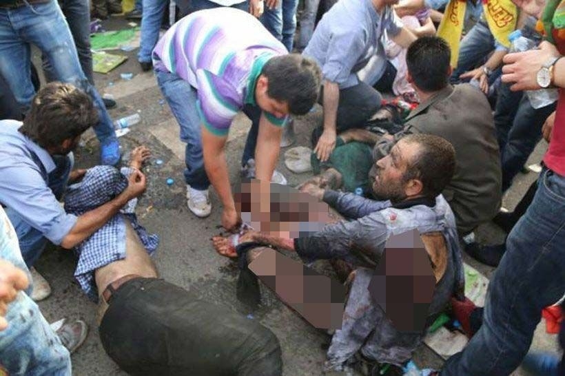 HDP mitingine bombalı saldırının 5 zanlısına ağırlaştırılmış ömür boyu hapis istemi