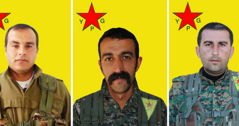 Yaşamını yitiren 3 YPG savaşçısının bilgileri açıklandı