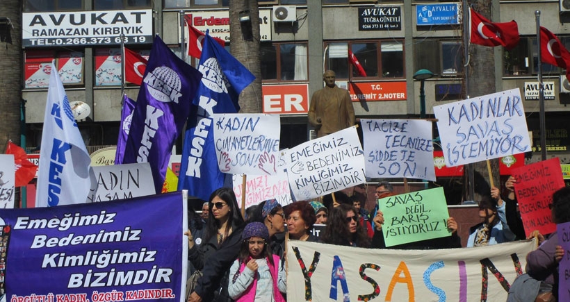 Balıkesir’de Eğitim Sen üyelerine 8 Mart soruşturması!