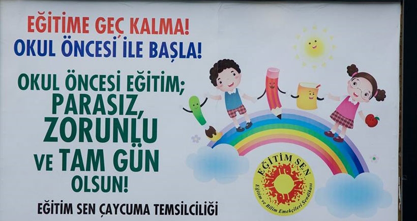 Zonguldak'ta ‘Okul öncesi eğitim zorunlu olsun’ kampanyası