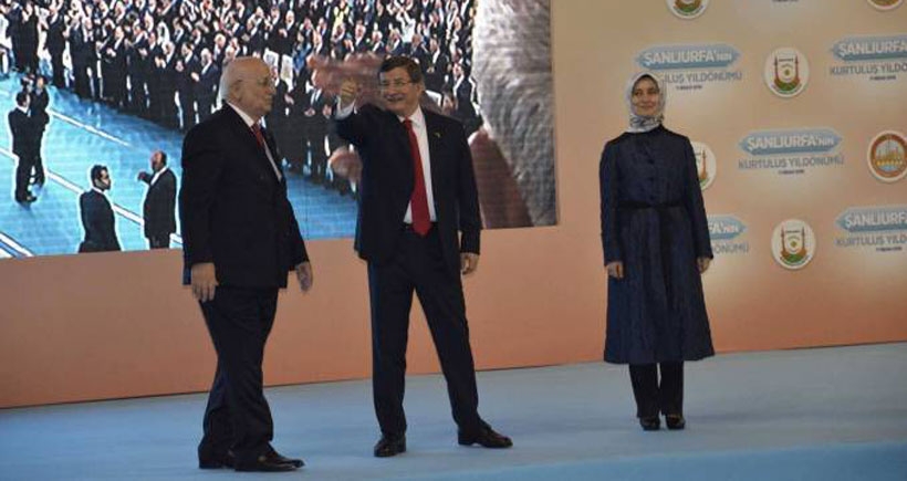 Davutoğlu, Şam hayalini Urfa'da tekrarladı