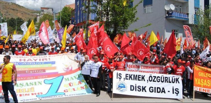 Dersimli işçiler: Geleceğimiz  için 1 Mayıs’a