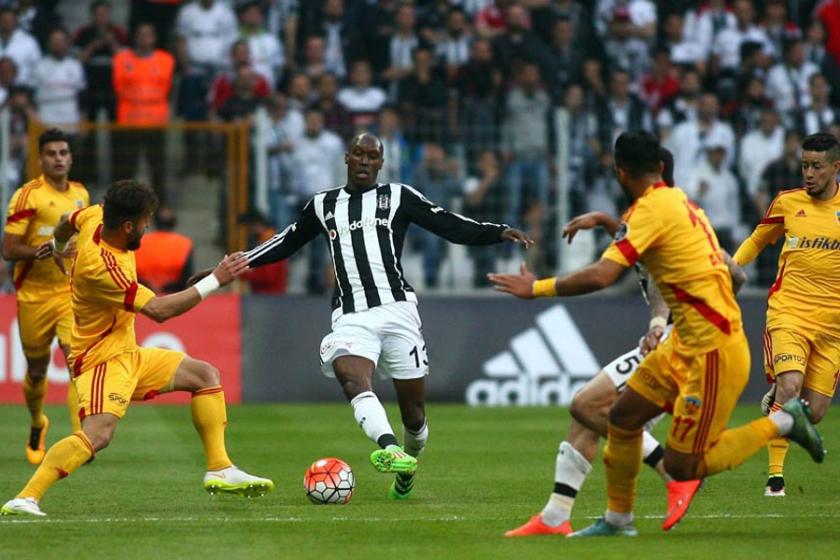 Kayserispor'u da 4-0 yenen Beşiktaş, zirvedeki yerini korudu